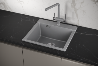 Мойка кухонная Granula 5201, АЛЮМИНИУМ